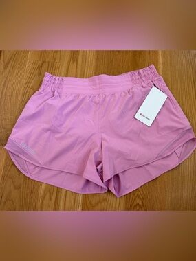 Peloton Pink Lululemon hotty hot shorts nwt